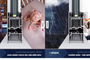 Giới thiệu nhôm cao cấp Kogen