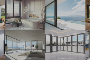 Lựa chọn phù hợp cửa lùa Slim Kogen 2 ray hay 3 ray cho công trình