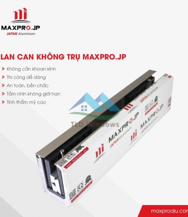 Lan can cửa kính