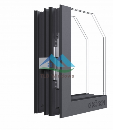 Hệ xếp gấp 50 ẩn bản lề