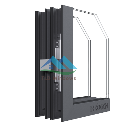 Hệ xếp gấp 50 ẩn bản lề