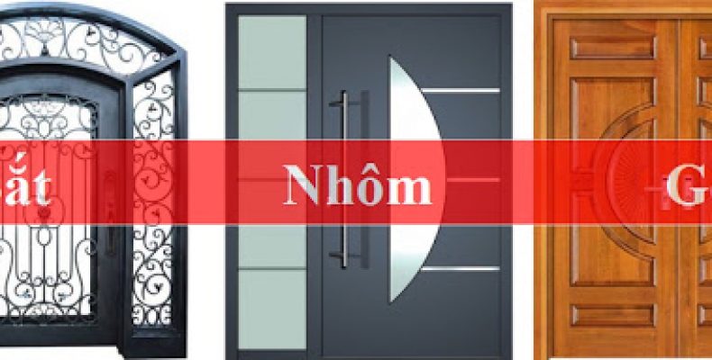Các chất liệu làm cửa nhôm