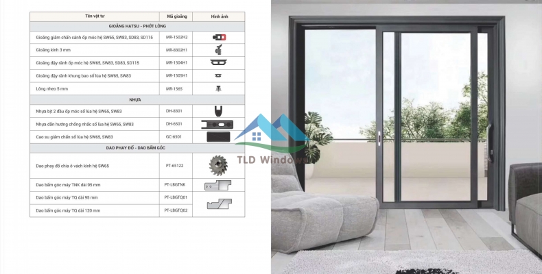 Cửa đi mở lùa – Giải pháp giữ khí, phù hợp nhà hẹp