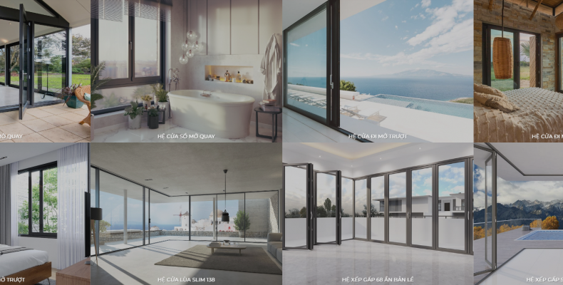 Lựa chọn phù hợp cửa lùa Slim Kogen 2 ray hay 3 ray cho công trình
