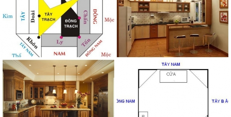 Phong thủy cửa bếp: Tránh cửa bếp nhìn thẳng ra cửa chính, dễ “hao tài tán lộc”