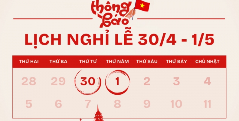 TLD Windows Chúc mừng ngày 30/4 & 1/5 - Tri ân khách hàng đã đồng hành cùng chúng tôi
